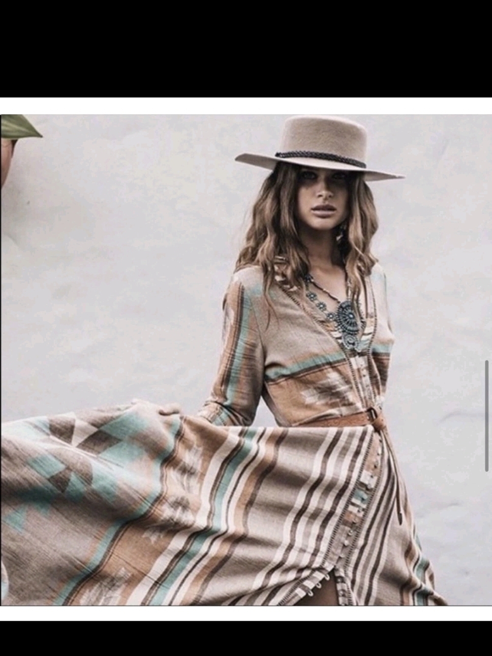Spell And The Gypsy Rare Peyote Dress Gown - Picture 5 of 5